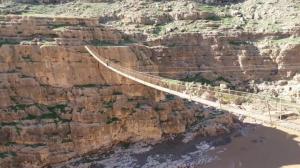 تخریب پل معلق دره خزینه از سمت استان ایلام!