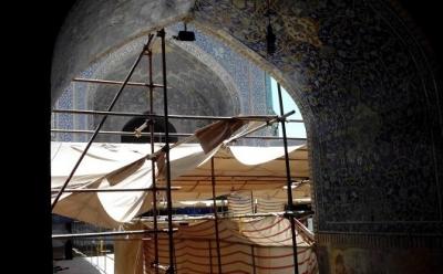 آسیب داربست به میراث فرهنگی؛ این عادت مسری است!