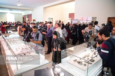 نمایش الواح هخامنشی مسترد شده از آمریکا به ایران