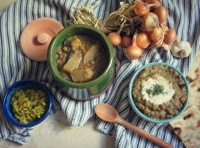 آبگوشت کلم قمری