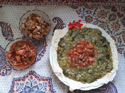 آش پتله ترشی