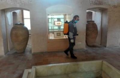 Coronavirus outbreaks: sterilizing Qazvin’s museums and historical sites