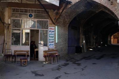 Breakfast Restaurant in Grand Bazaar of Qazvin