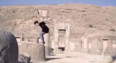 پارکور در تخت جمشید!؟