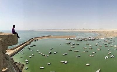 چند سوال پس از مرگ یک گردشگر در صخره بندر بریس!