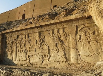 نقش برجسته فتحعلی شاه