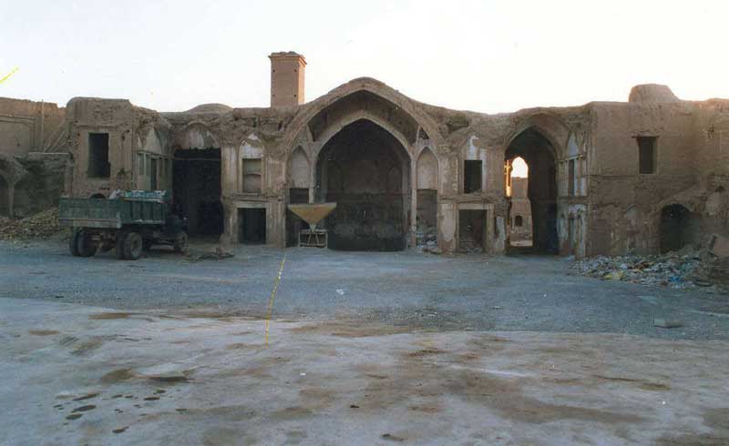 خانه عامری ها در کاشان قبل از اجرای مرمت - عکس: کاشان آرت