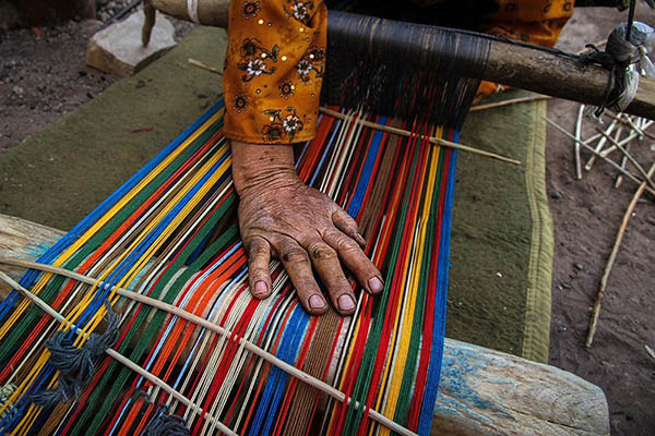 جاجیم بافی - عکس: کلوت