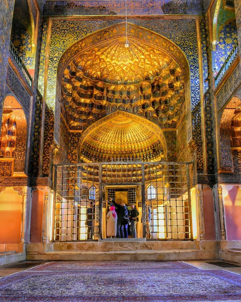 معماری داخلی بقعه شیخ صفی الدین اردبیلی