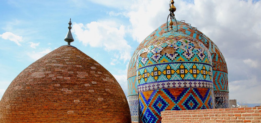 گنبدهای مقبره شیخ صفی الدین اردبیلی