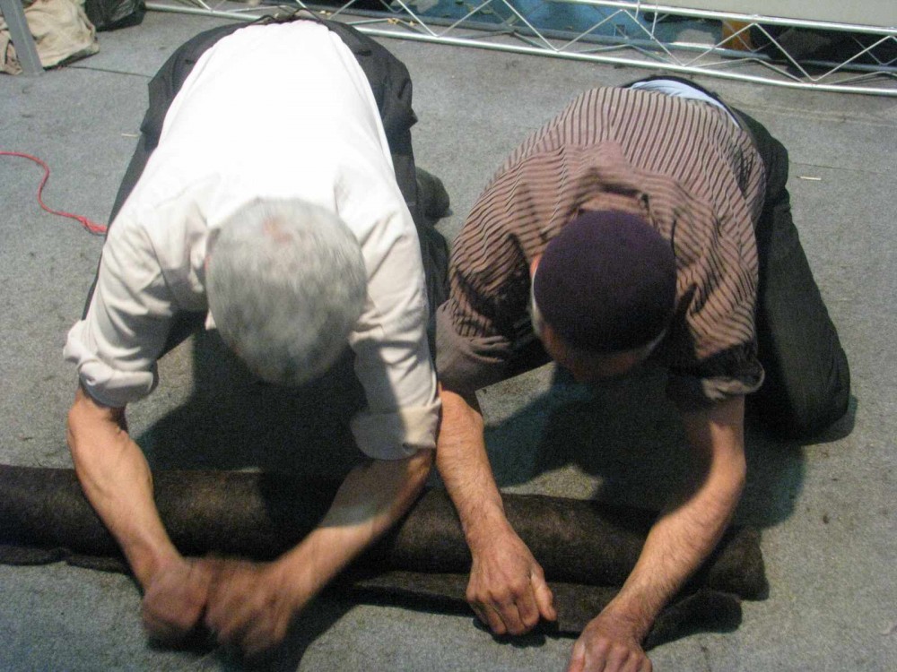 بال زدن نمد