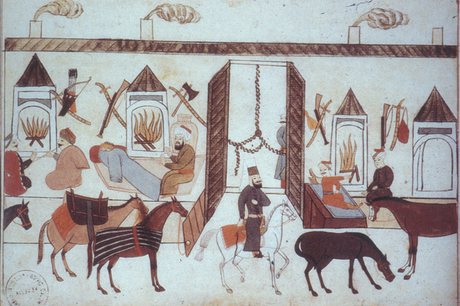 کاروانسرا در مسیر راه ابریشم