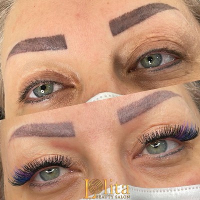 کاشت مژه و اکستنشن مژه